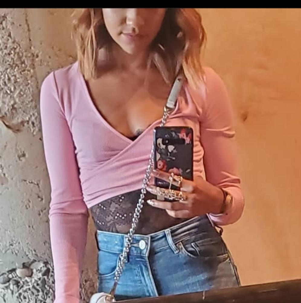 VS wrap crop top